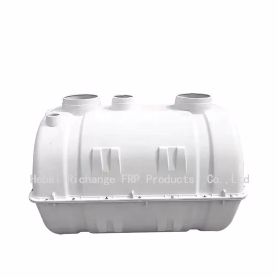 FRP-Klärgrube. GFK-Klärgrube