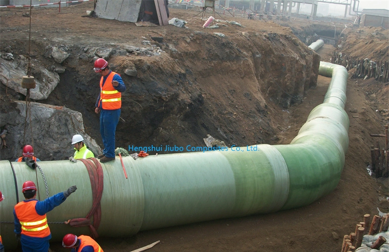 Fiberglass FRP GRP Process Pipes with Laminated Joint