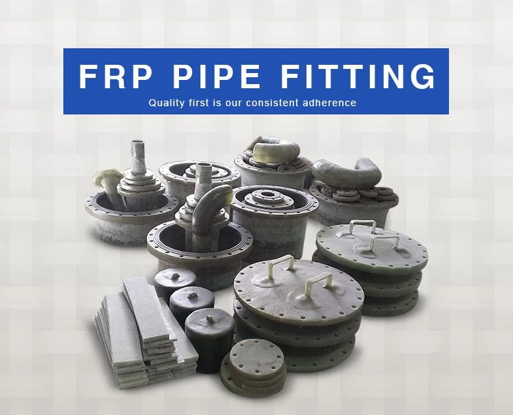 FRP Reducer Tee Pipe Connection GRP Grve Reducer Tee