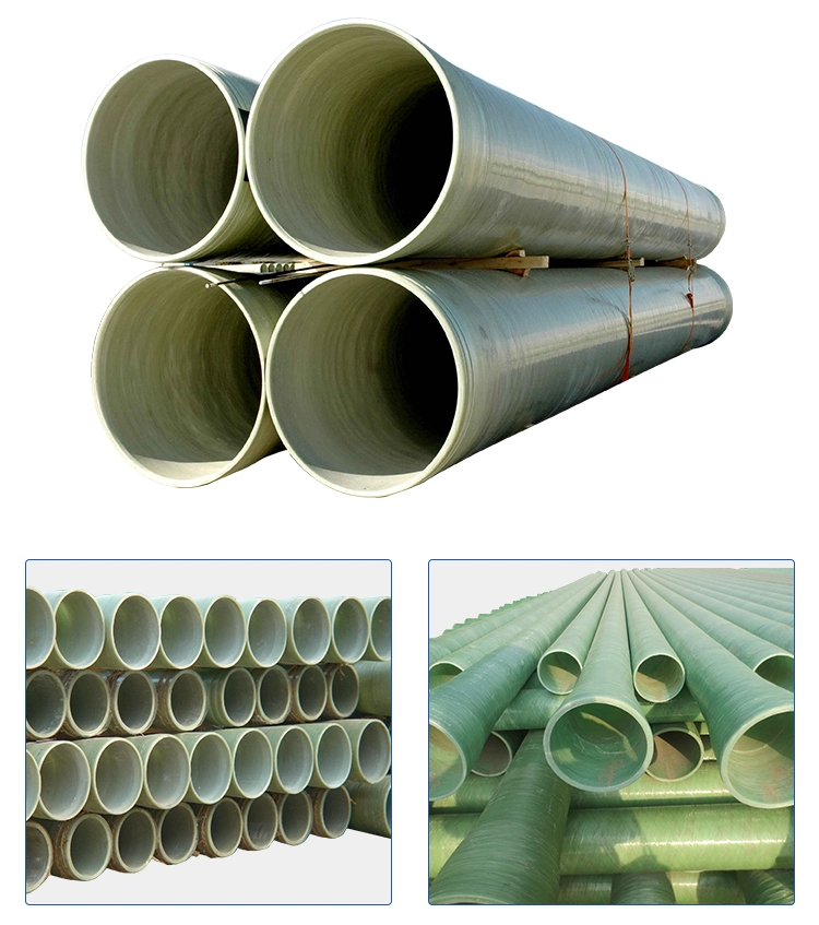 China Factory Fiber Glass FRP GRP Gre Pipe