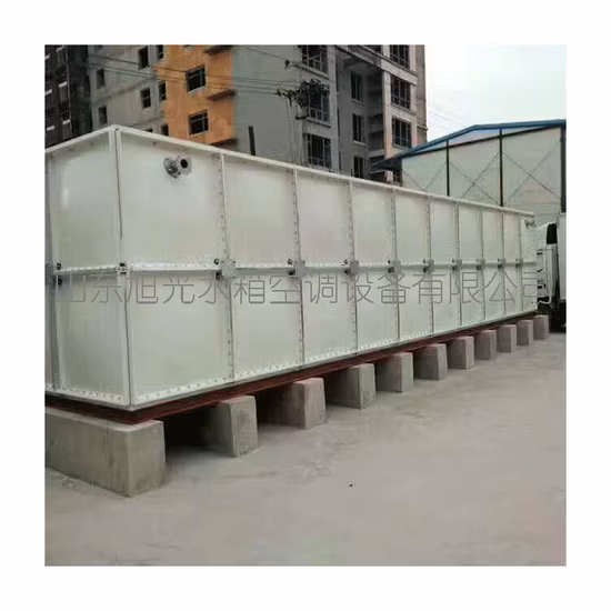Hersteller von SMC/GFK/GFK-Fiberglas-Trinkwasserspeichertanks mit flexiblen Platten, Preis für die Feuer- und Wasseraufbereitung in China mit Zertifikat