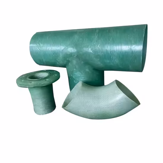 Günstiger Fabrikgroßhandelspreis für GFK-Rohre FRP 3000 mm Durchmesser Rohr und Fitting