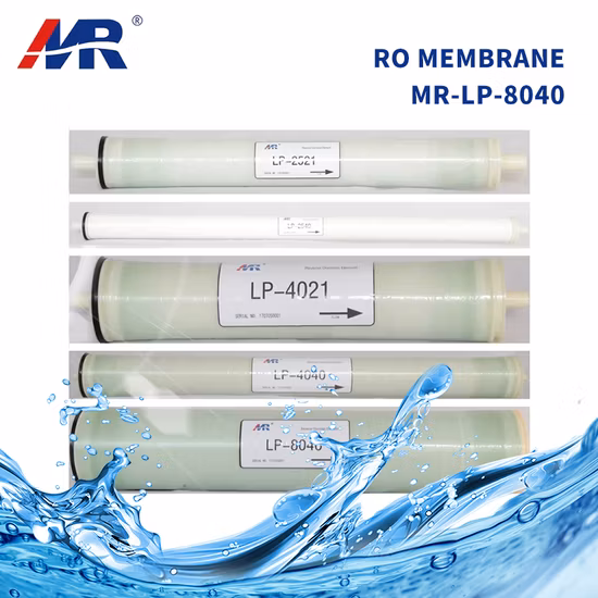 Industrielle 8040 4040 Umkehrosmoseanlage Wasserfiltermembran RO-Membran für Rwater-Aufbereitungssystem